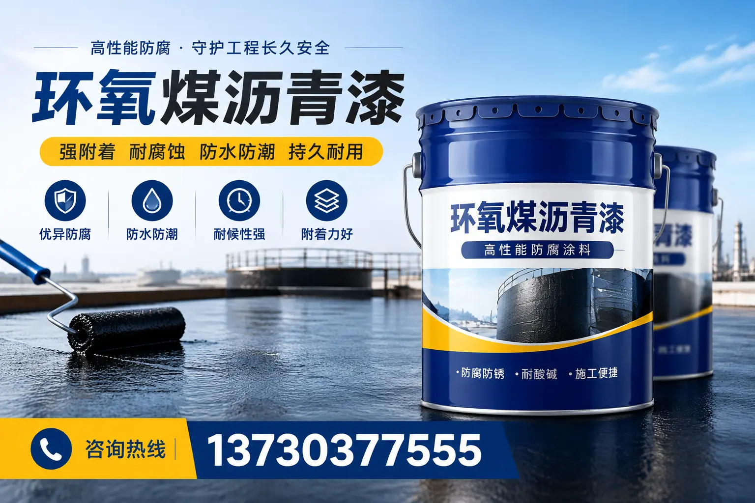 如何判断环氧煤沥青漆的质量?巴彦淖尔消费者指南